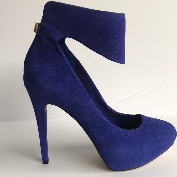 Jessica Simpson ‘NWing’ Suede Platform Heels 8.5 - Picture 3 of 12